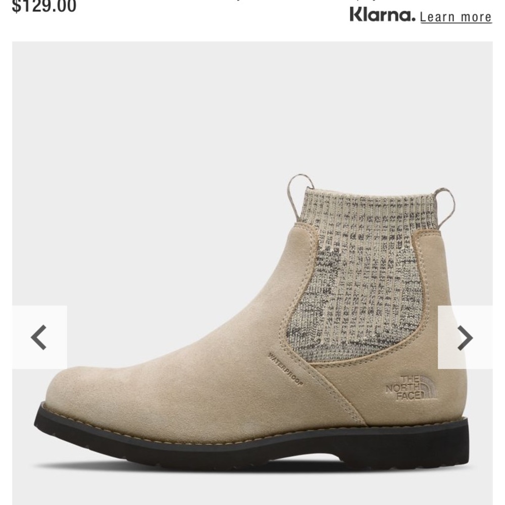 Womens The North Face Ballard Chelsea Waterproof Chukka Boots